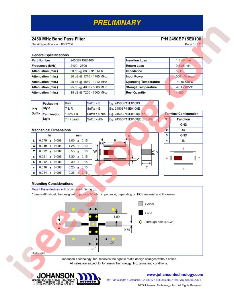 2450BP15E0100
