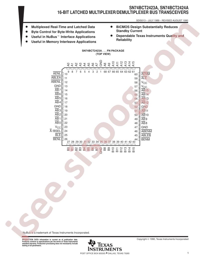 SN74BCT2423A