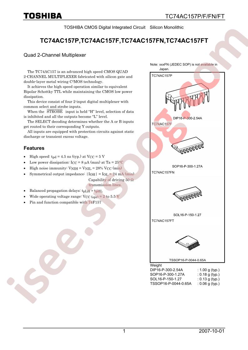 TC74AC157P