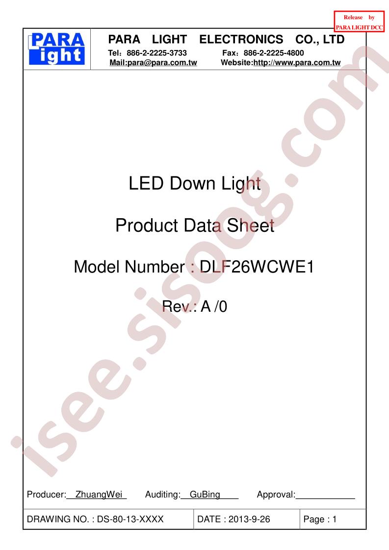 DLF26WCWE1