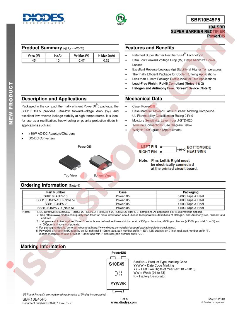 SBR10E45P5
