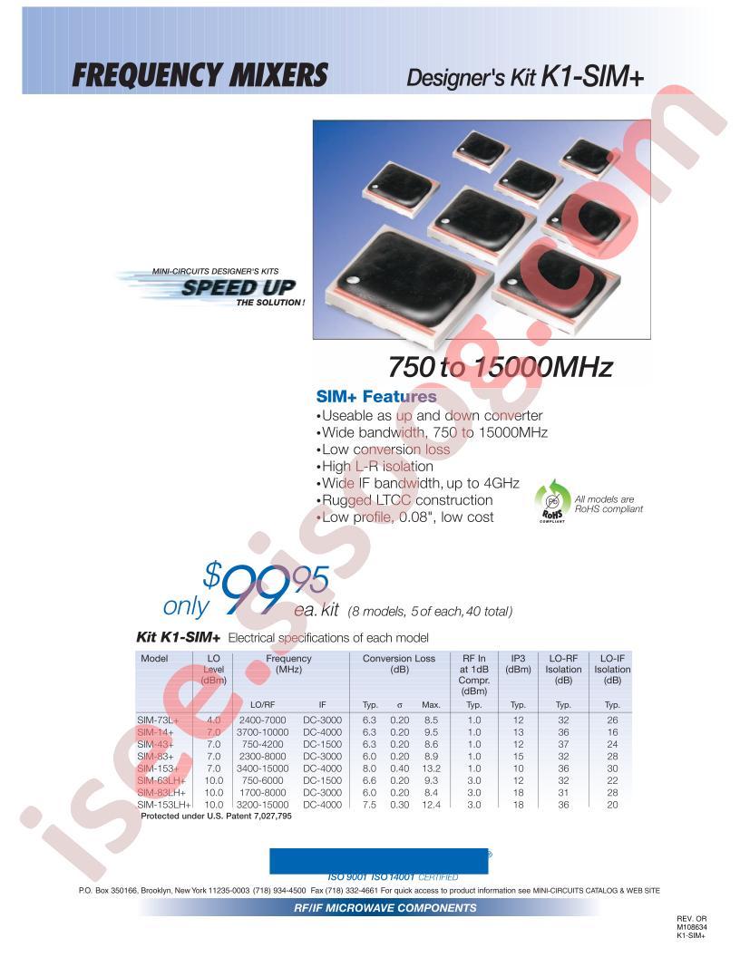 SIM-153LH+