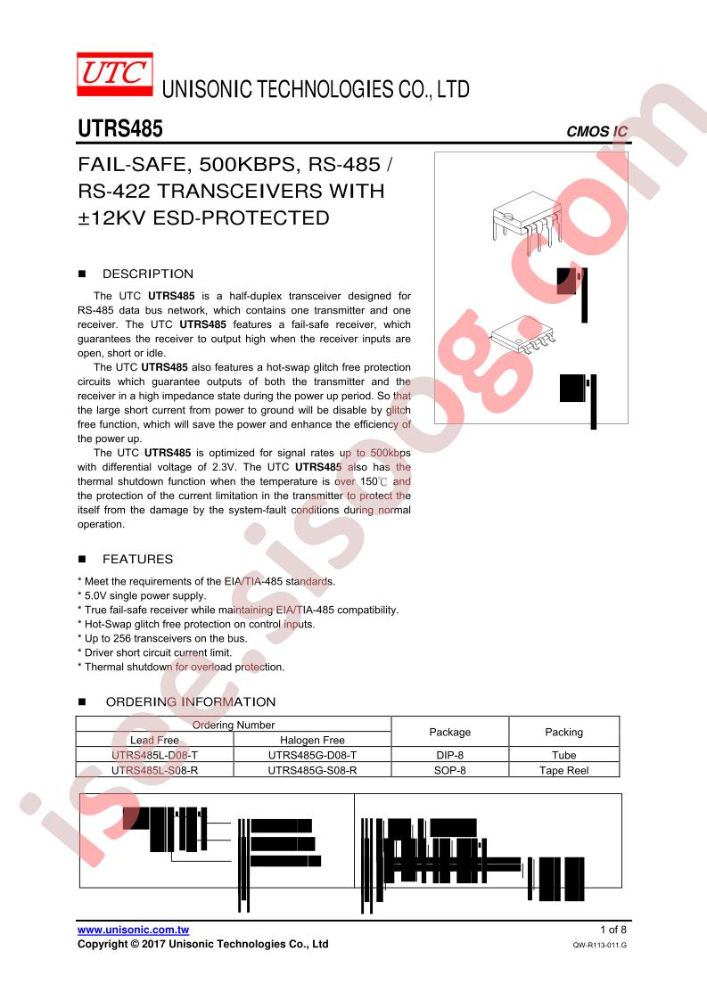 UTRS485G-S08-R