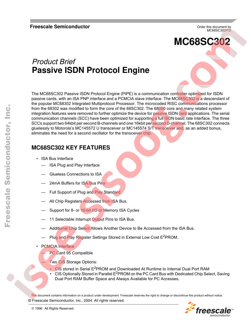 MC68SC302