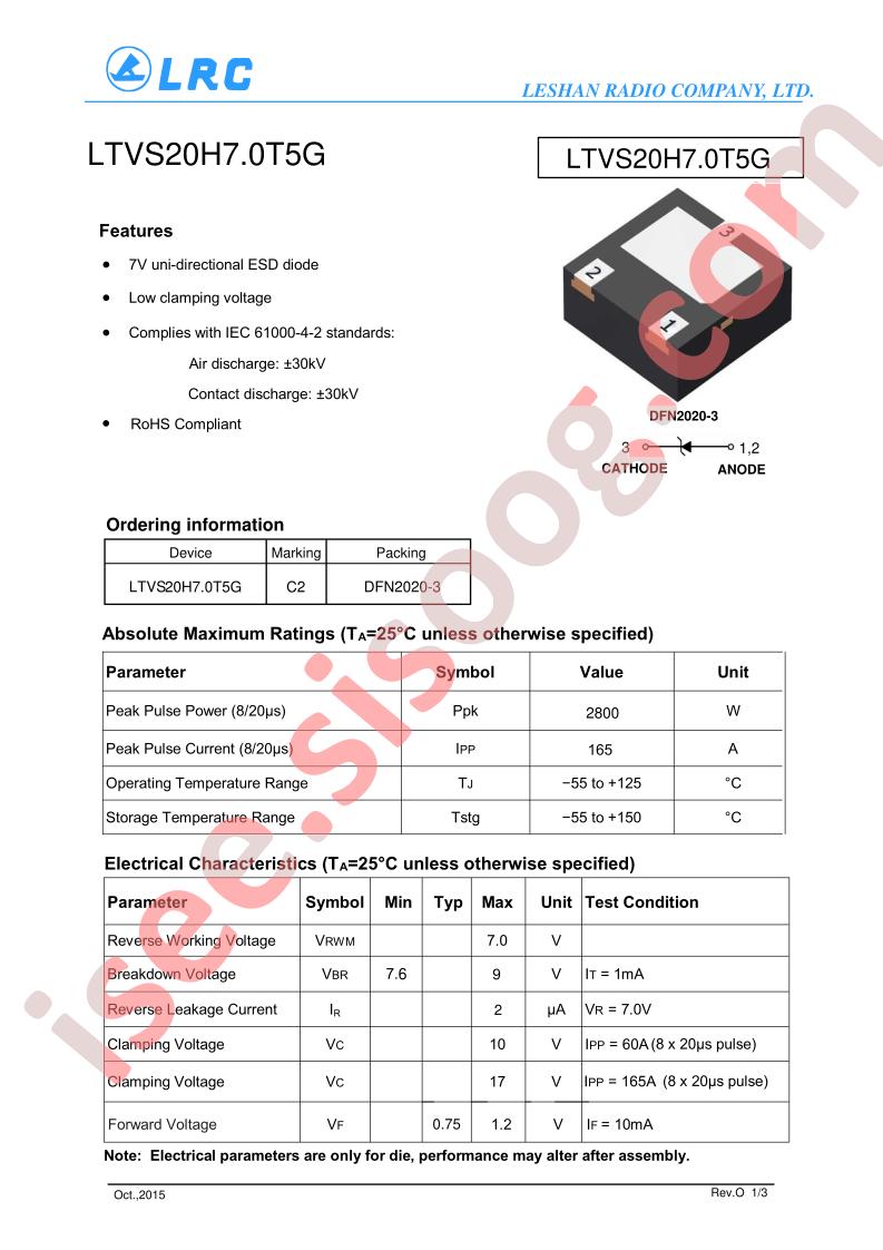 LTVS20H7.0T5G