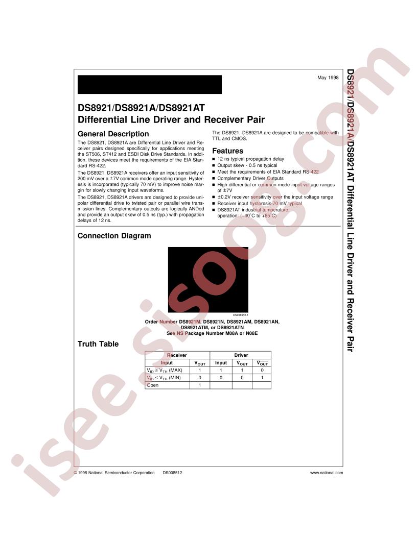 DS8921A