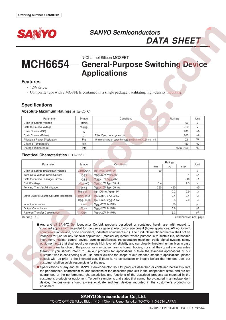 MCH6654