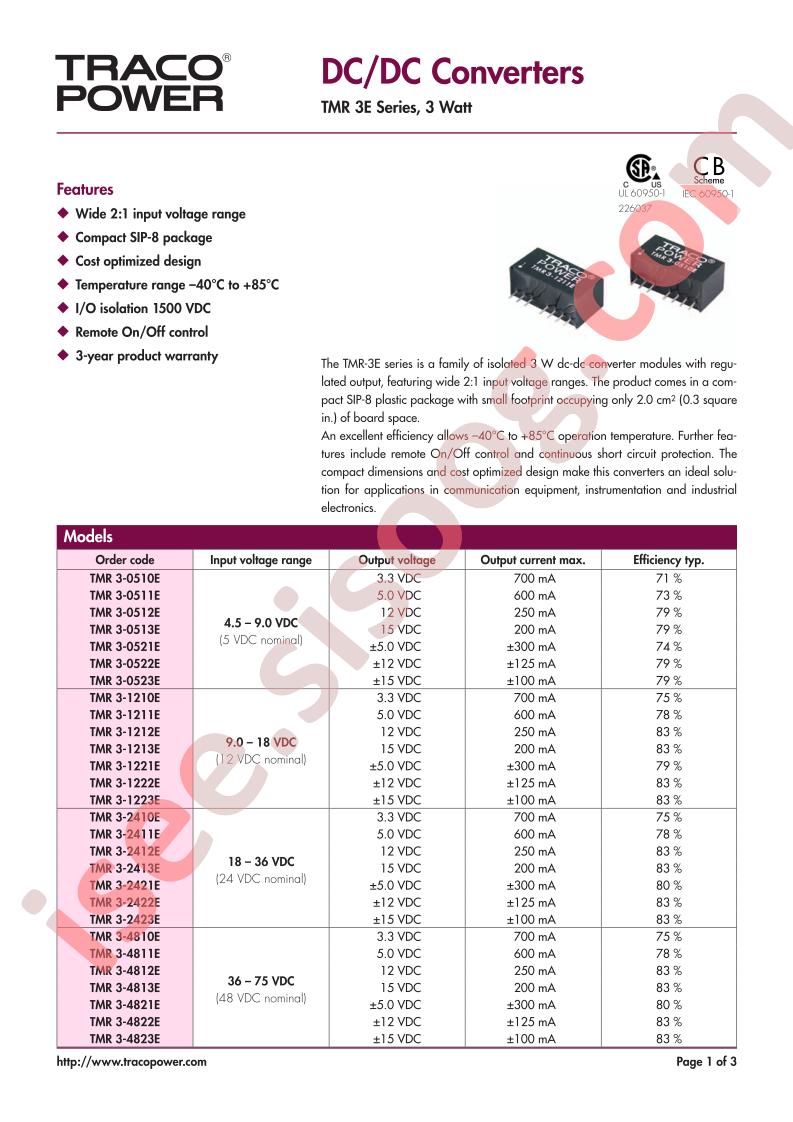 TMR3-1211E