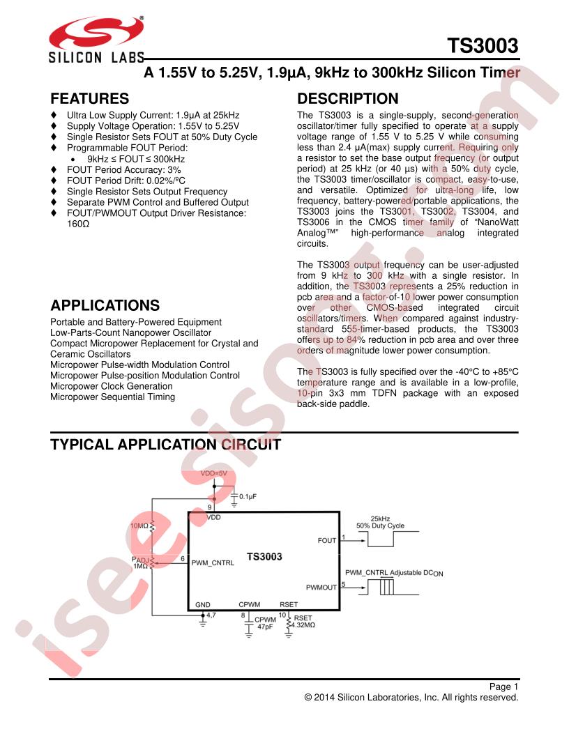 TS3003ITD1033