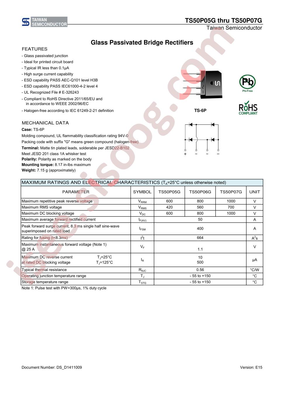 TS50P05G