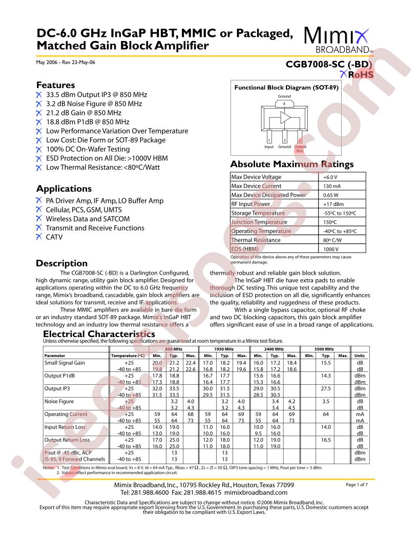 CGB7008-SC-0G0T