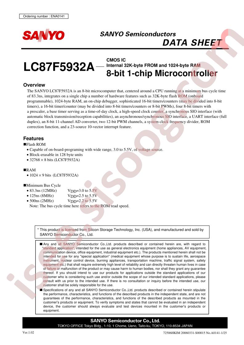 LC87F5932A