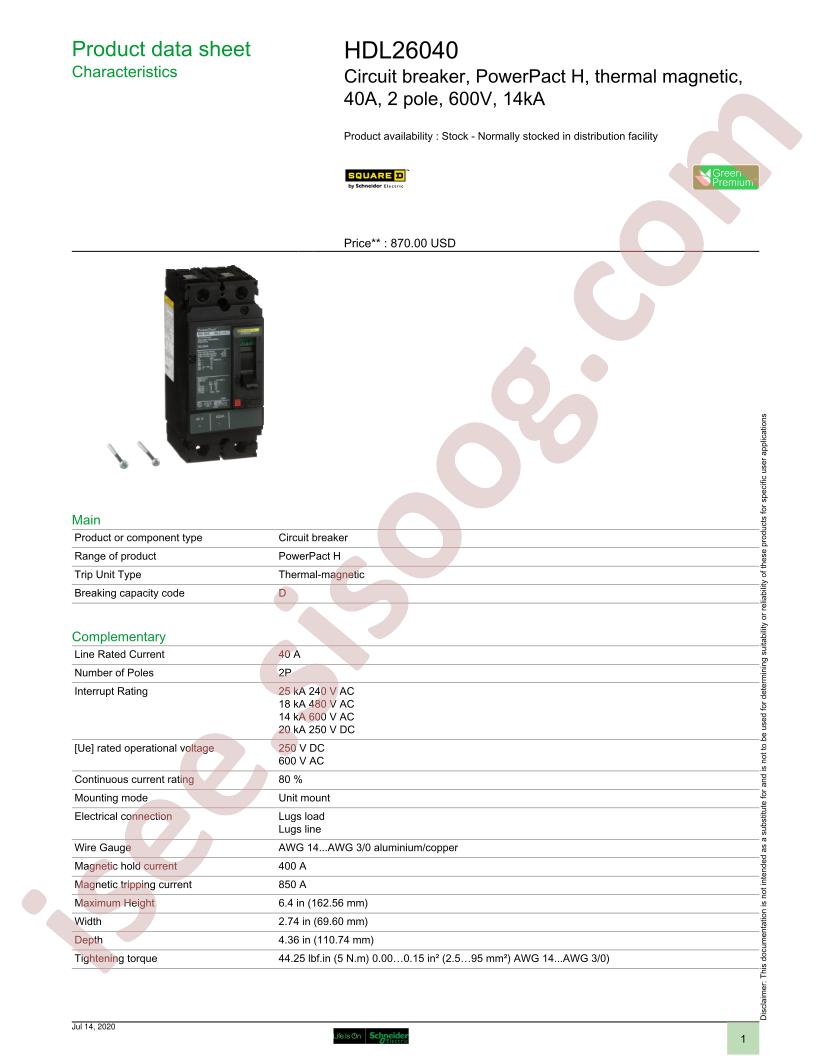 HDL26040