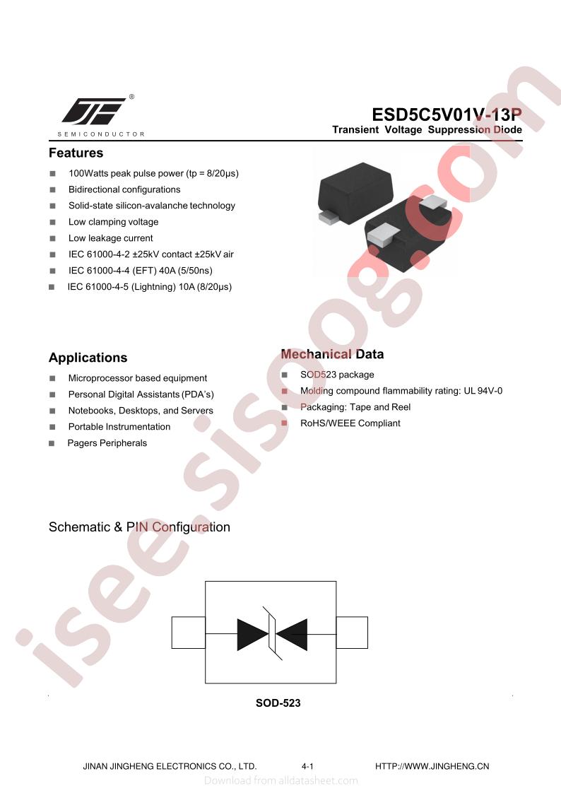 ESD5C5V01V-13P