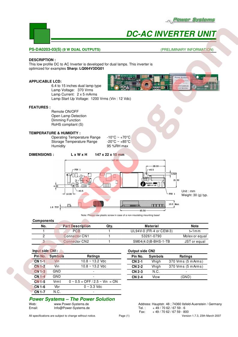 PS-DA0203-03