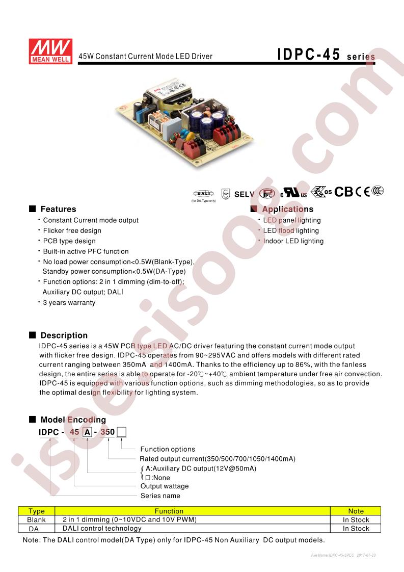 IDPC-45A-500