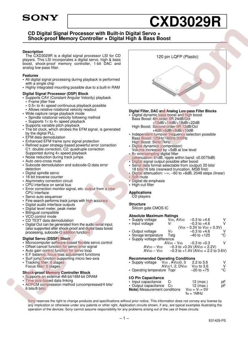 CXD3029R