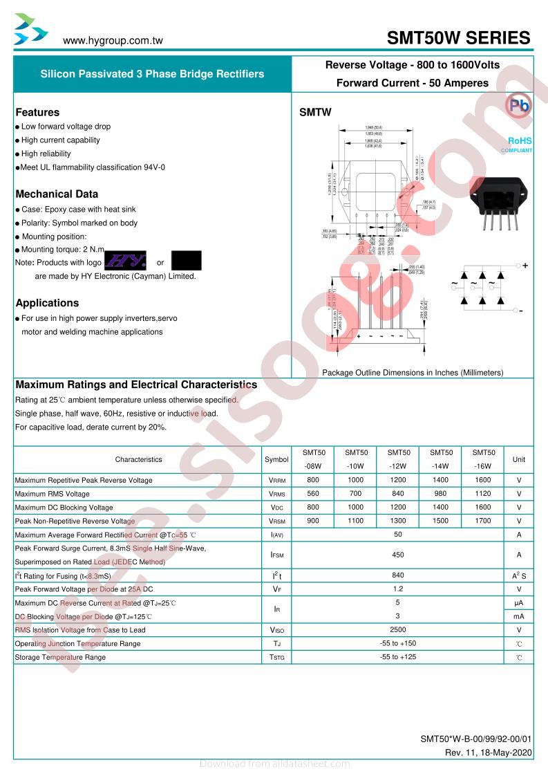 SMT50-12W