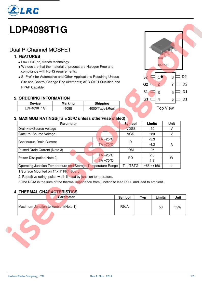 LDP4098T1G