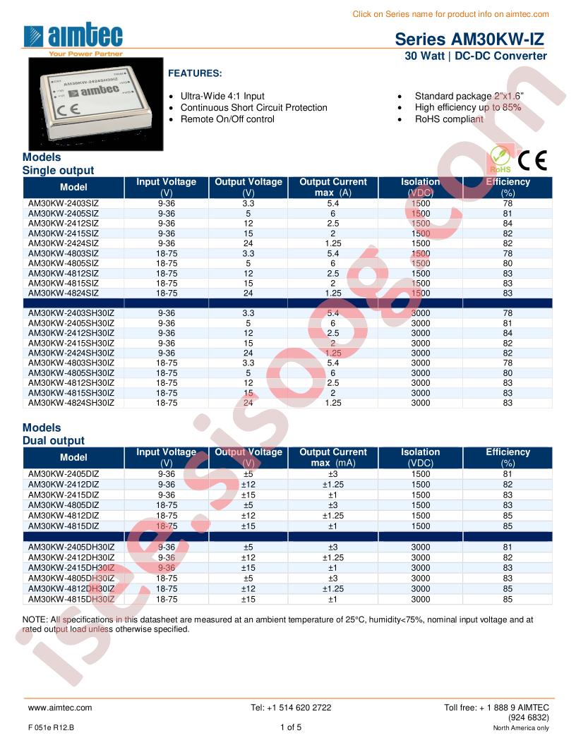 AM30KW-2403SIZ