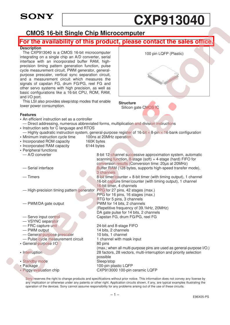 CXP913040