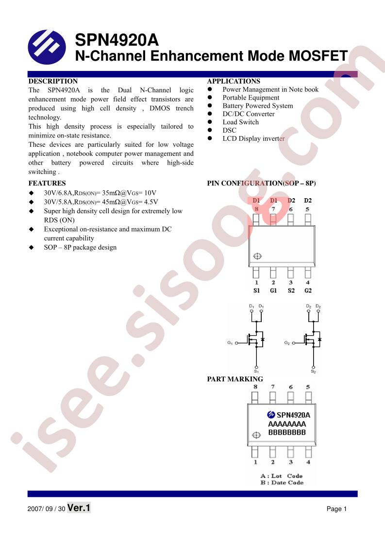 SPN4920AS8RG