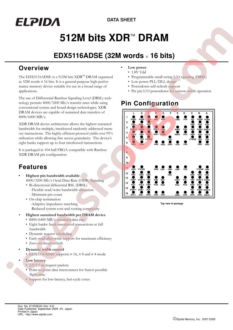 EDX5116ADSE-3C-E