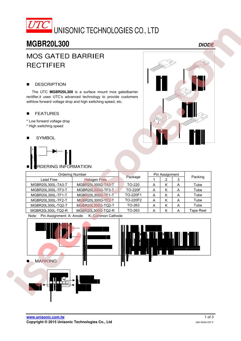 MGBR20L300G-TF3-T