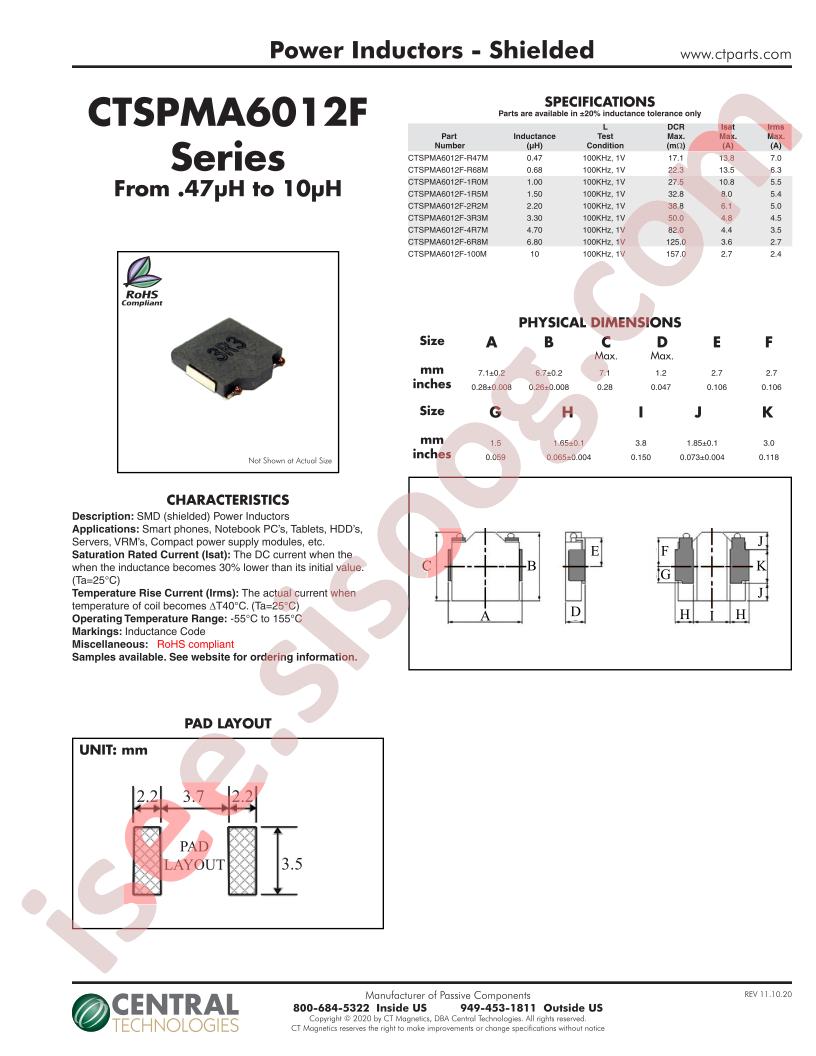 CTSPMA6012F-2R2M