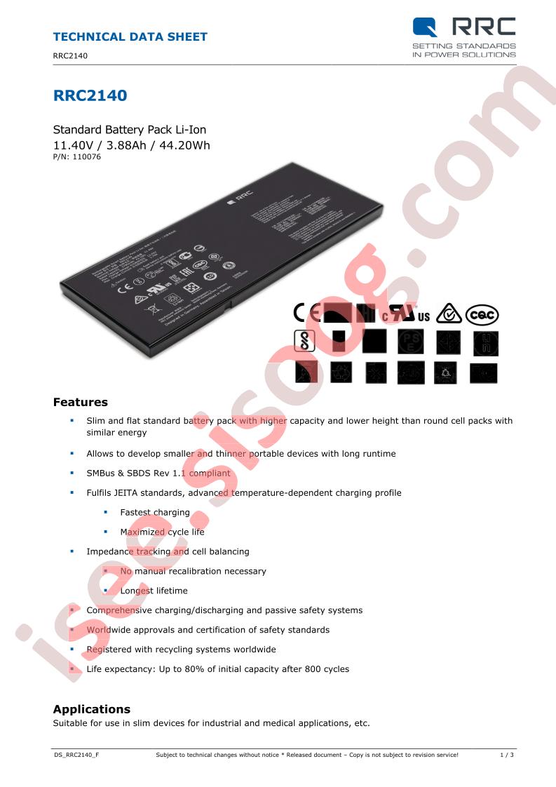 RRC2140