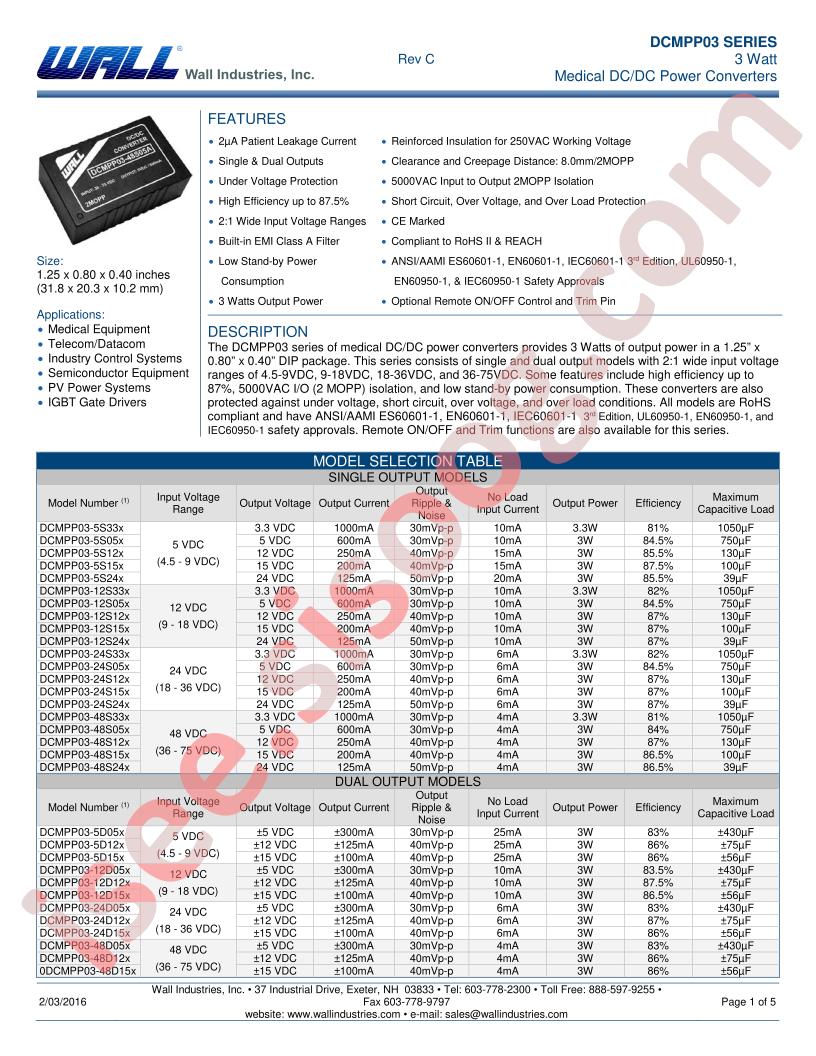 0DCMPP03-48D15x