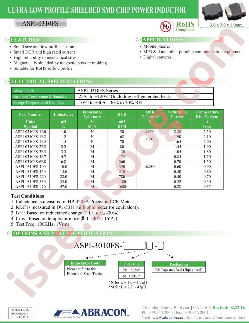 ASPI-0310FS-1R5