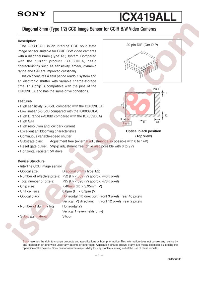ICX419ALL