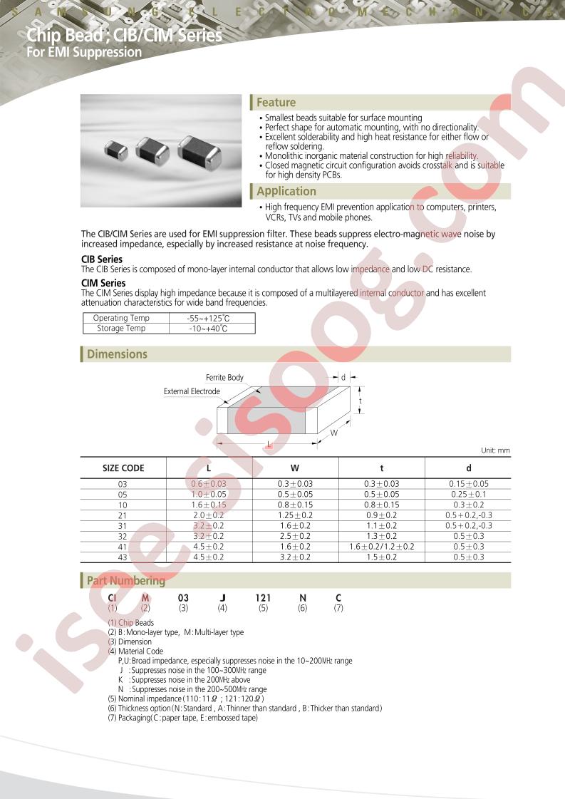 CIB32P600NE