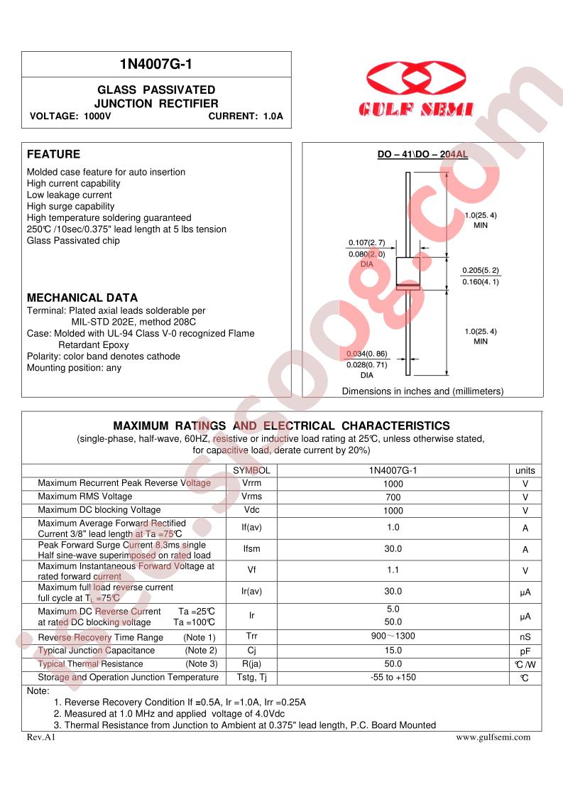 1N4007G-1
