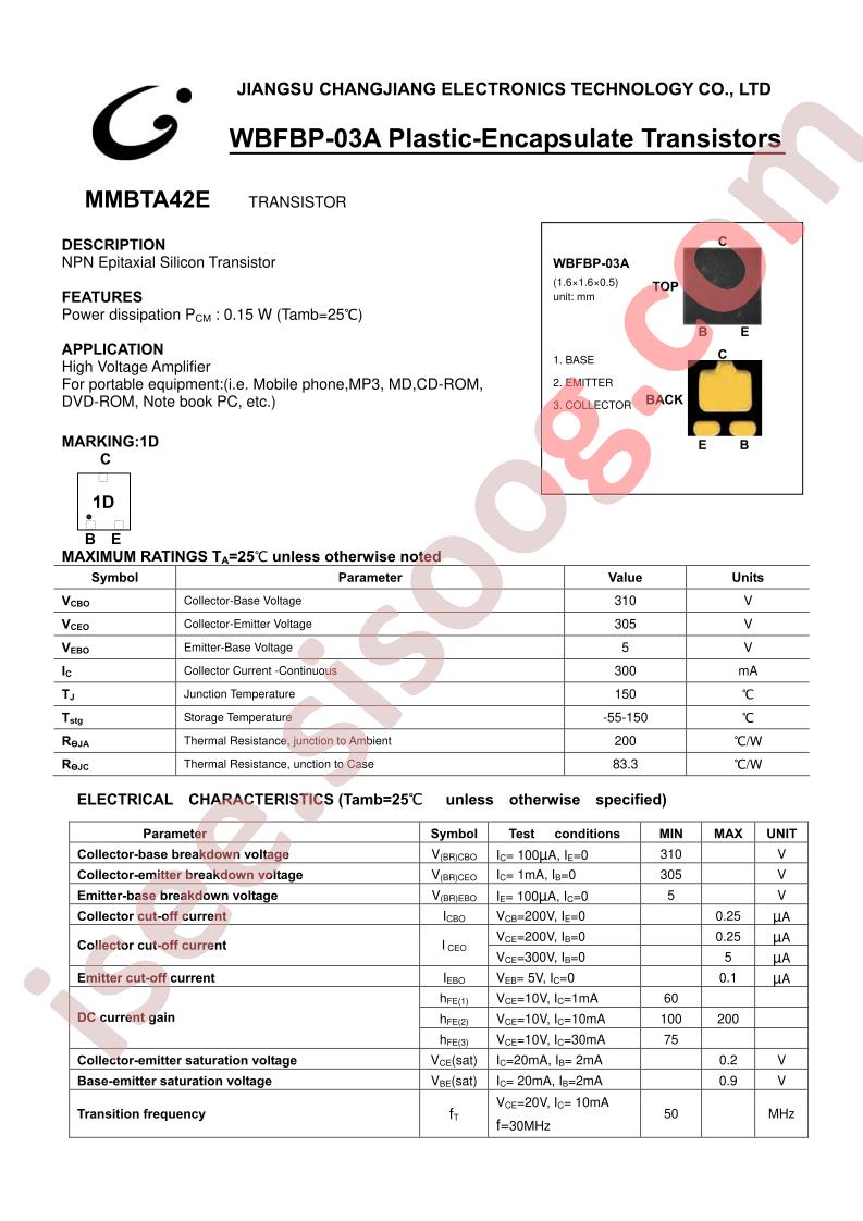 MMBTA42E