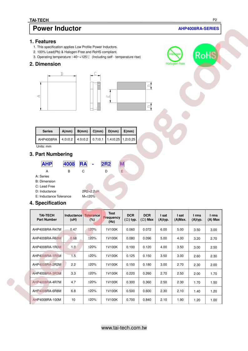AHP4008RA