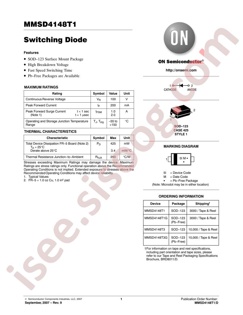 MMSD4148T1
