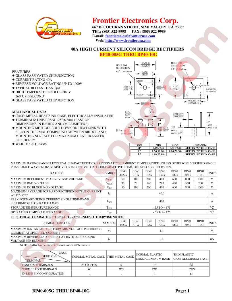 BP40-10G