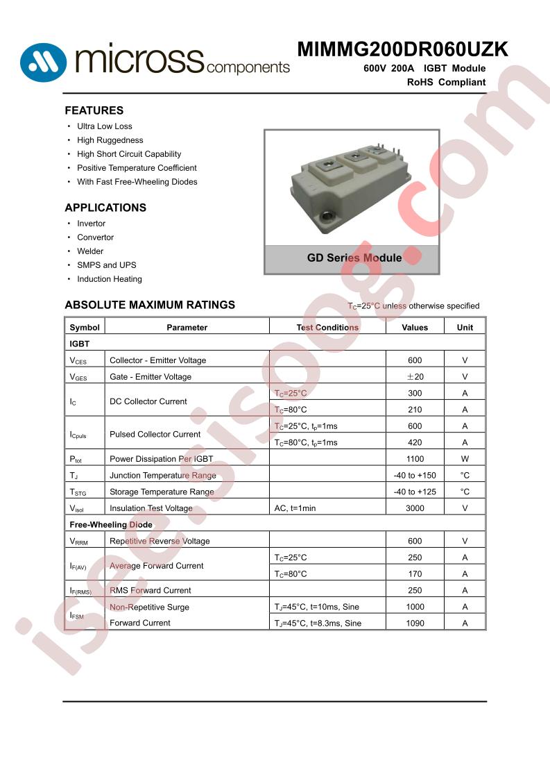 MIMMG200DR060UZK