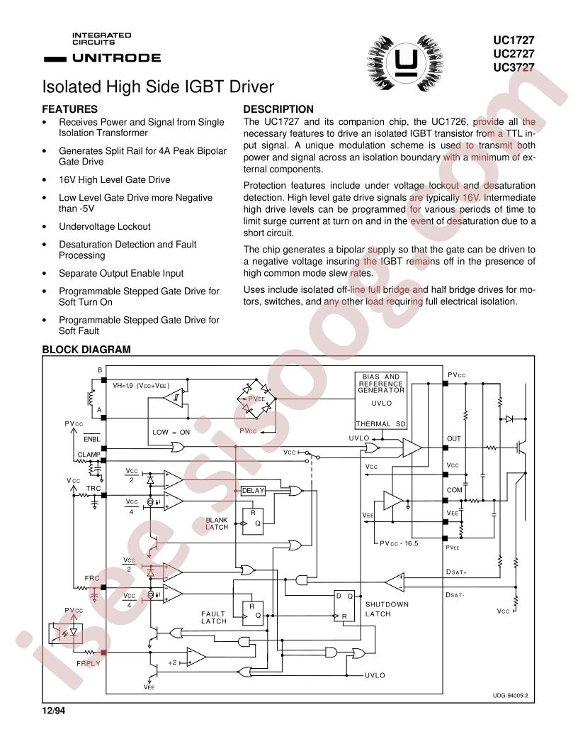 UC3727DWP