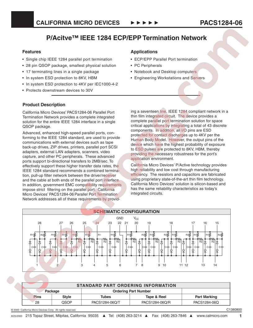 PACS1284-06QR