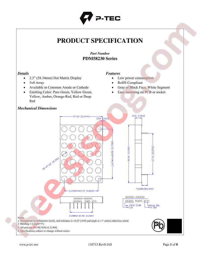 PDM58230x-G17