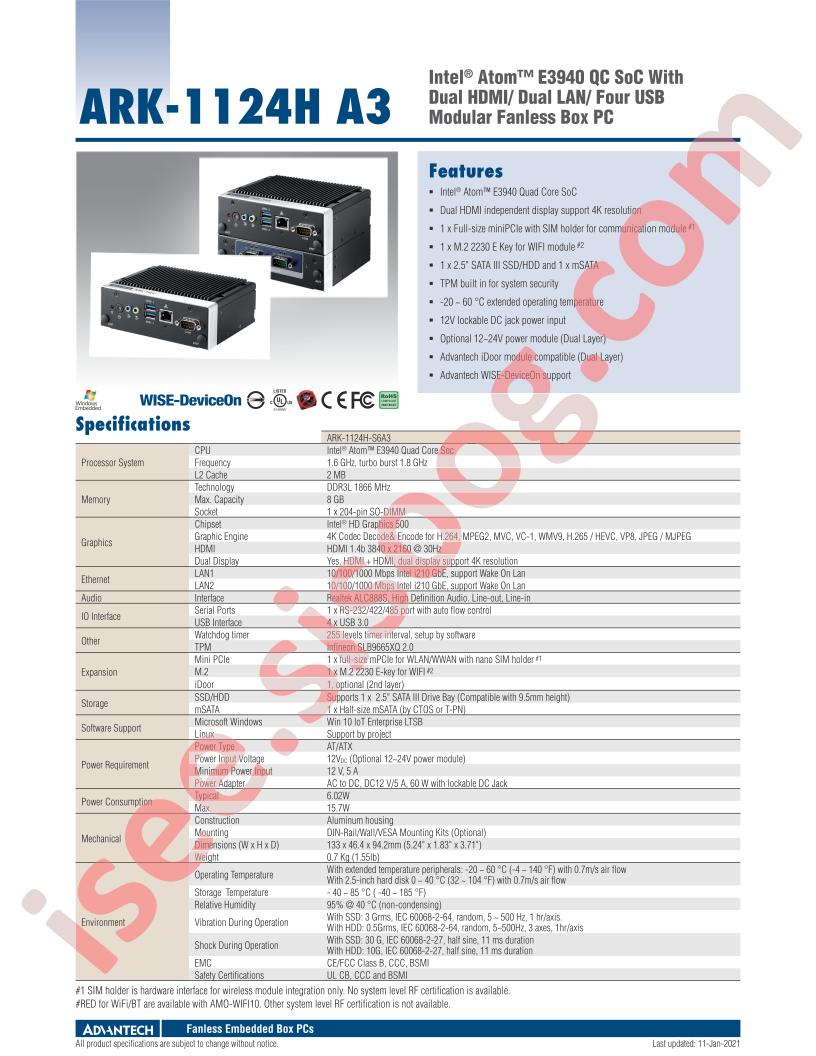 MOS-1121Y-0202E