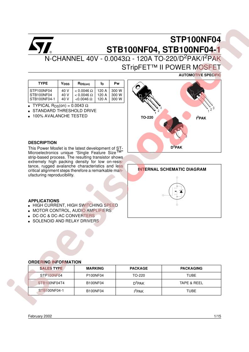 STB100NF04-1