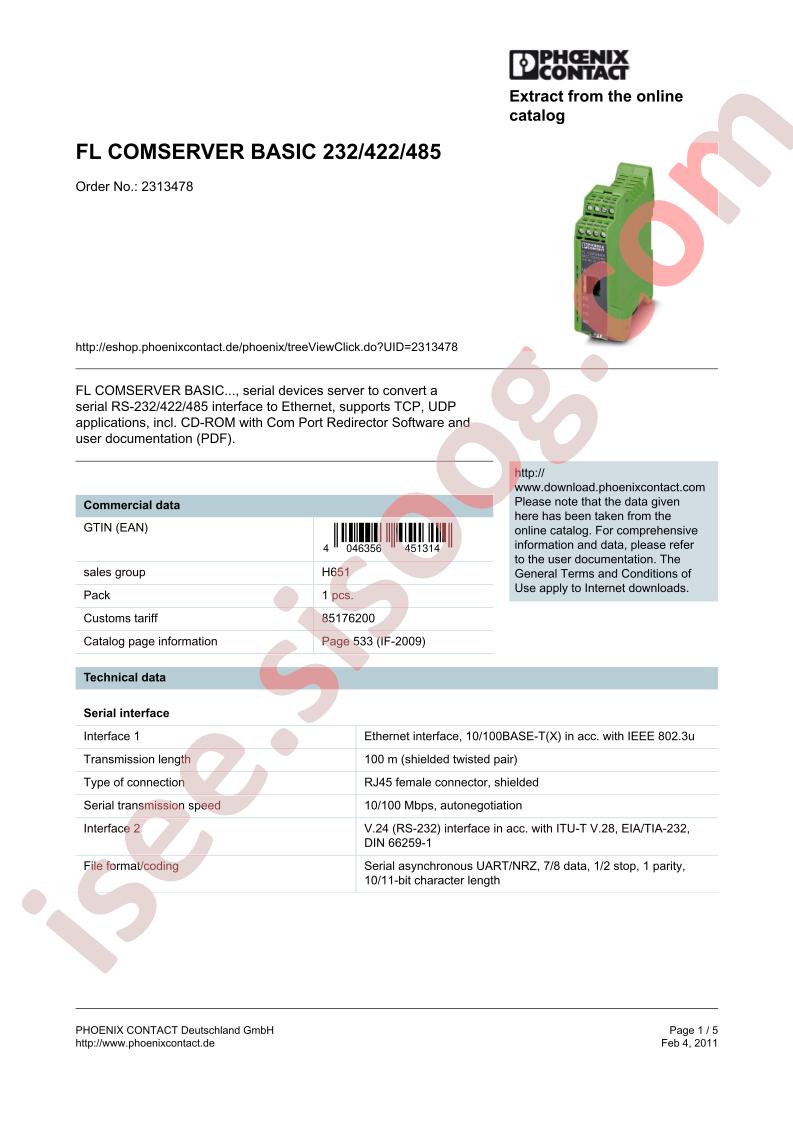 FL-COMSERVER-BASIC-232