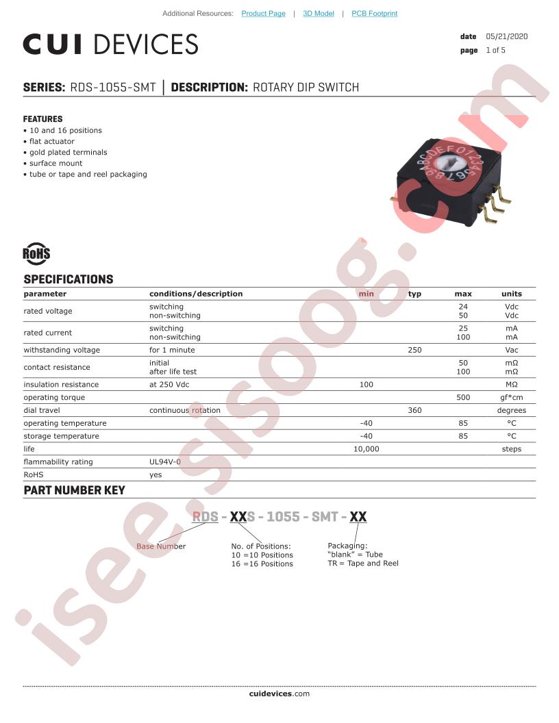 RDS-1055-SMT