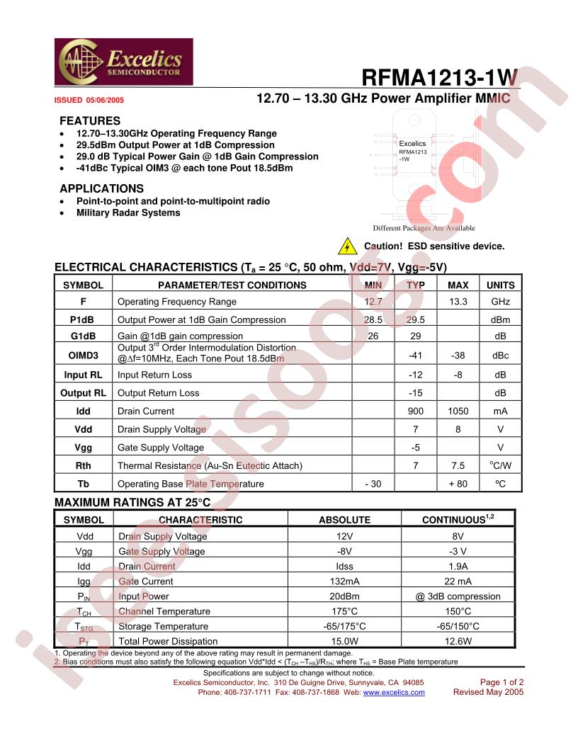 RFMA1213-1W