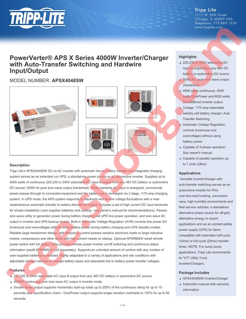 APSX4048SW