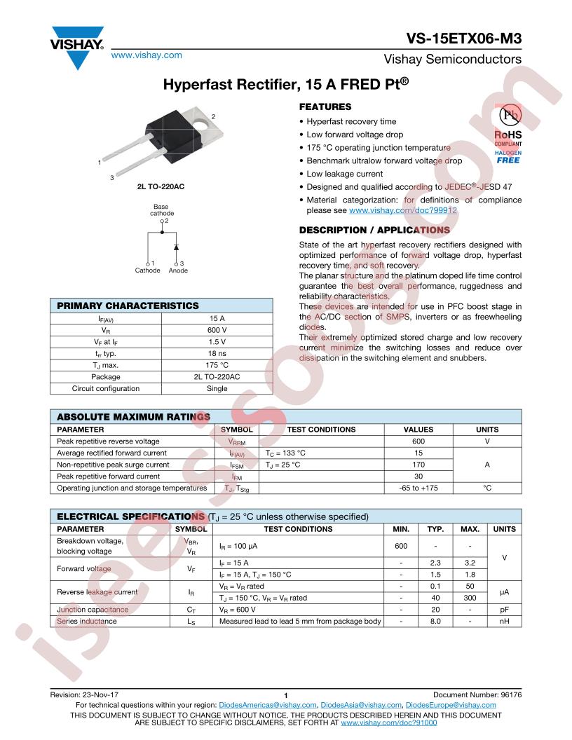 VS-15ETX06-M3